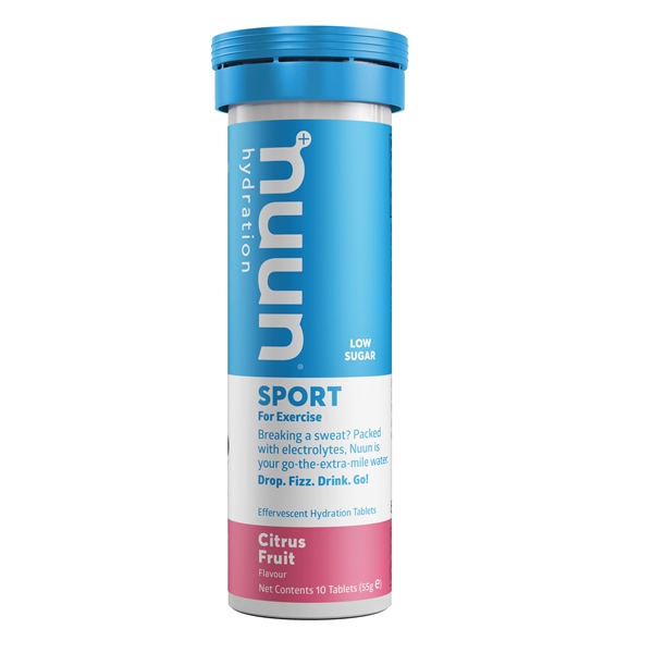 Nuun Sport Citrus Fruit Electrolyte Tablets (1 tube)