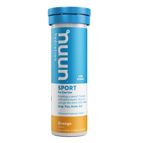 Nuun Sport Orange Electrolyte Tablets (1 tube)