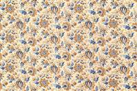 30439-12 Gujarat Cot. Print Bleu