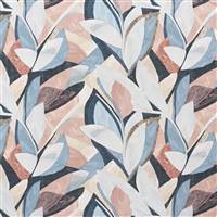 Caldeira 1  118" Wide FR Floral Sheer Blue