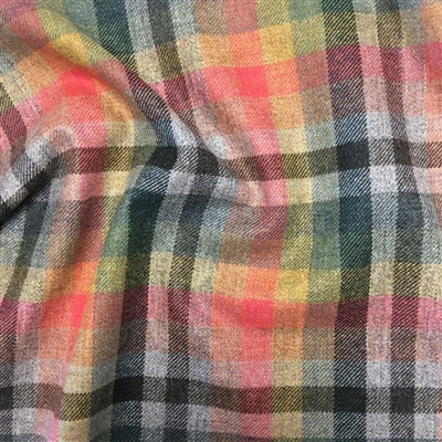 MADARIN PLAID FLAME