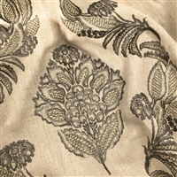 PASHA EMBROIDERY CHARCOAL