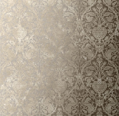 Rc-5703 Medici Champaign Silver On Beige