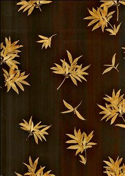 Rc-8441         Bamboo Leaves Coromandel Brown