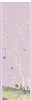 Rcm-Custom Lavender Ming Chinoiserie Panel -Custom Color Multi-Colored Tones