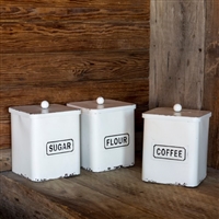PROVISION CANISTERS: Set of 3