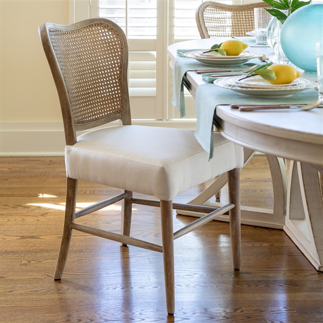 WESTIN CANE BACK DINING CHAIR