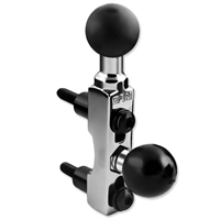 RAM MC Handlebar Base with 2 Balls