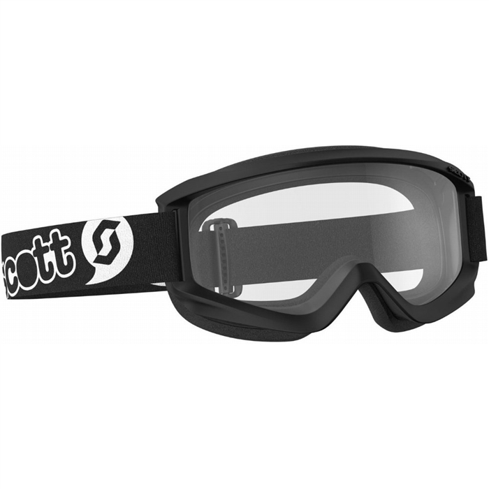 SCOTT AGENT YOUTH GOGGLE BLACK - CLEARANCE