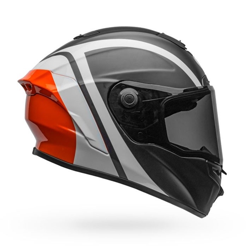 Bell Star MIPS Helmet - Black/White/Orange