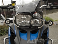 Clear Headlight Guard Kit for the BMW F 700 GS