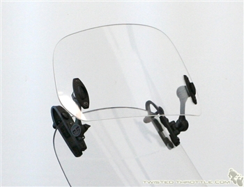 MRA X-creen Add-On Variable Windscreen Spoiler Blade (clamp-on)