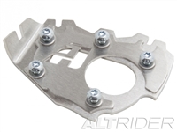 AltRider Side Stand Enlarger Foot for the BMW R 1200 & R 1250 GS Adventure Water Cooled - Silver