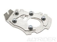AltRider Side Stand Enlarger Foot for the BMW R 1200 GS & R 1250 GS Water Cooled (2015-current) - Silver