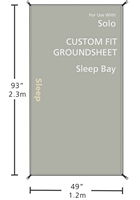 Redverz Solo Groundsheet | Sleeping Bay