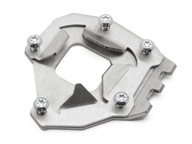 AltRider Side Stand Foot for the Yamaha Super Tenere XT1200Z (2014-current) - Silver