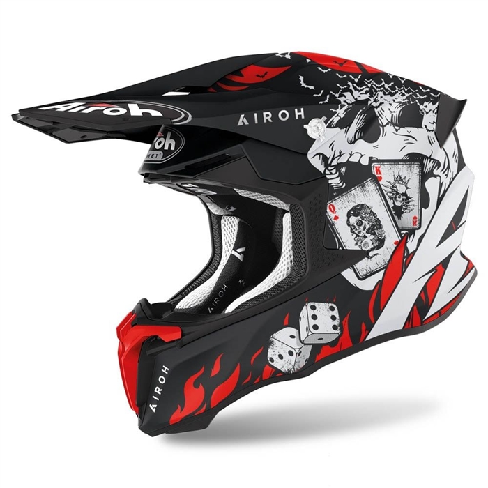 Airoh Twist 2.0 Off-Road Helmet - Hell