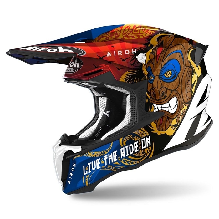 Airoh Twist 2.0 Off-Road Helmet - Tiki