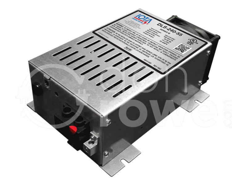 IOTA DLS-240-55, 240 VAC, 12VDC 55 Amp Converter/Charger | DonRowe.com