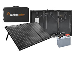 Samlex MSK-90 Portable Solar Charging Kit