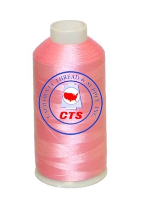 Polyester Embroidery Thread 5,500 Yards #127 Rose Tint