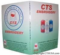 CTS Embroidery Thread Color Chart