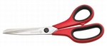 Mundial CushionSoft 8 1/2" Professional Dressmaker Shears Red/Black Handles