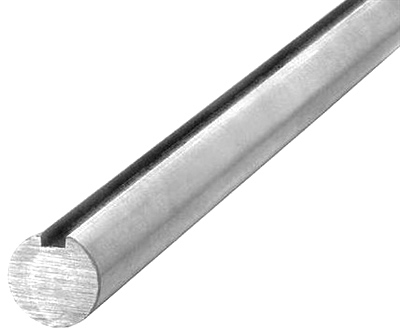 25mm Stainless Steel Keyed Shaft