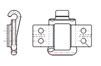 103-K2 Cast Detachable Attachment