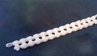 #25 Polypropylene Plastic Roller Chain Plastic Chain