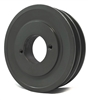 2BK62H Pulley double-groove 5.95 OD