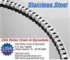 #50 Stainless Steel Side Bow Roller Chain