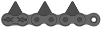 80-3 Sharp Top Roller Chain