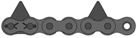 80-3 Sharp Top Roller Chain