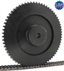 D100C80 Sprocket ANSI Double D100C80 Sprocket