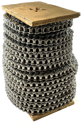 General Duty Plus #25SS Stainless Steel Roller Chain - 50ft Reel