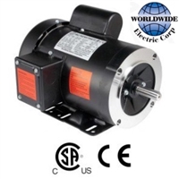 Three-Phase 1-3 HP Electric Motor 1800 RPM