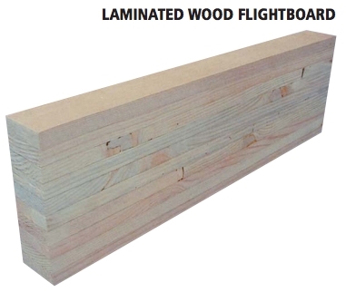 Laminated 6 Wood Flightboard