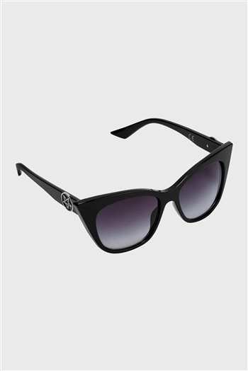 KILLSTAR Rayz Up Sunglasses [BLACK]