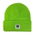 SOURPUSS Jinx Cat Hi Vis Knit Toque Beanie Hat [GREEN]