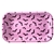 SOURPUSS Luna Bats Big Tin Tray [PINK/BLACK]