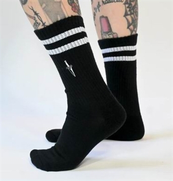 SOURPUSS Dagger Athletic Socks [BLACK]