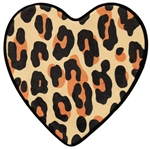 SOURPUSS Leopard Heart Bath Mat