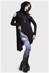 KILLSTAR x The Corpse Bride: Emily In The Night Leggings [BLUE/BLACK]