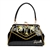 SOURPUSS Nokturnal Bat Gold Kisslock Purse Handbag [GOLD/BLACK]