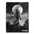 GhostFace Mask Moon Throw Blanket [BLACK/WHITE]