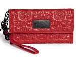 BLACKCRAFT CULT Red Blackcraft  - Quilted Faux Leather Wallet [RED]