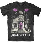 BLACKCRAFT CULT Crypt Of Doom T-Shirt Top [BLACK/WHITE/PURPLE]