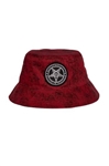 BLACKCRAFT CULT Believe In Yourself Blood Moon Dye Bucket Hat [RED/BLACK]