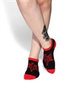 Blackcraft Cult - Baphomet Ankle Socks [BLK/RED}